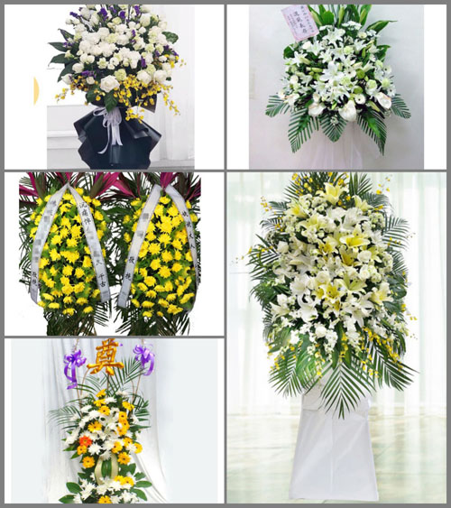 福建福州闽清县上莲乡白事花篮预定